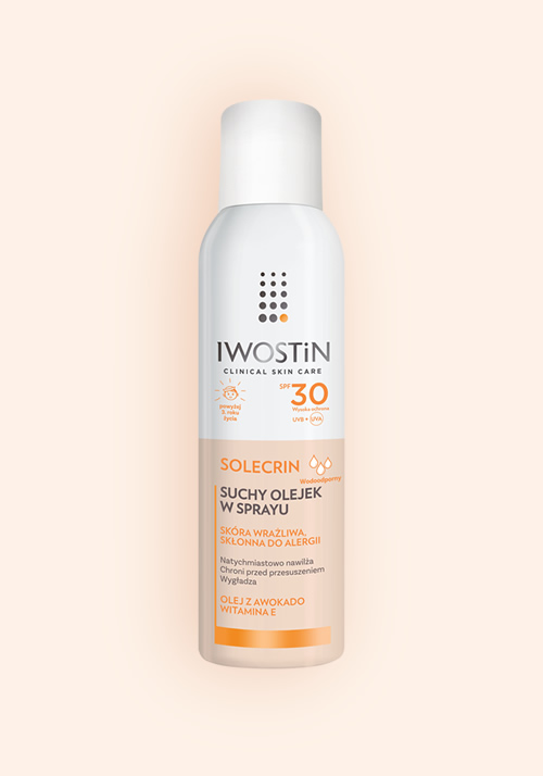Suchy olejek w sprayu SPF 30