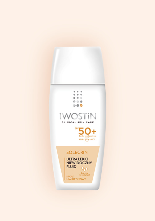 Ultra lekki niewidoczny fluid SPF 50+