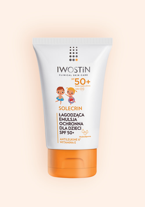 Łagodząca emulsja ochronna dla dzieci SPF 50+