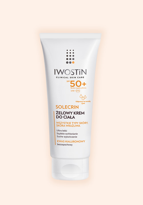 Żelowy krem do ciała SPF 50+