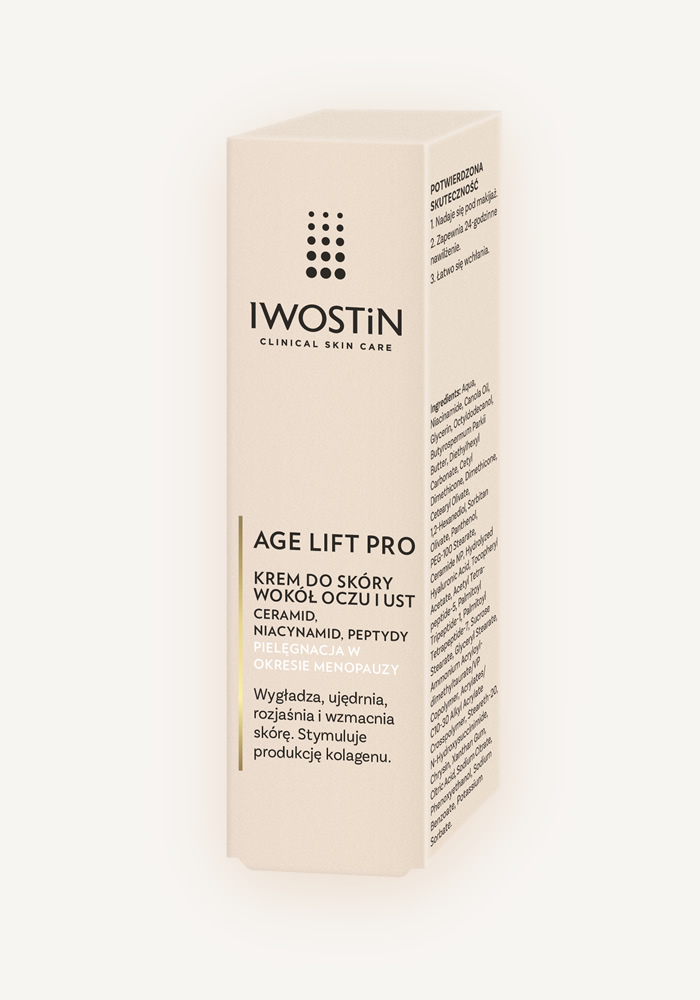 Iwostin AGE LIFT PRO krem do skóry wokół oczu i ust